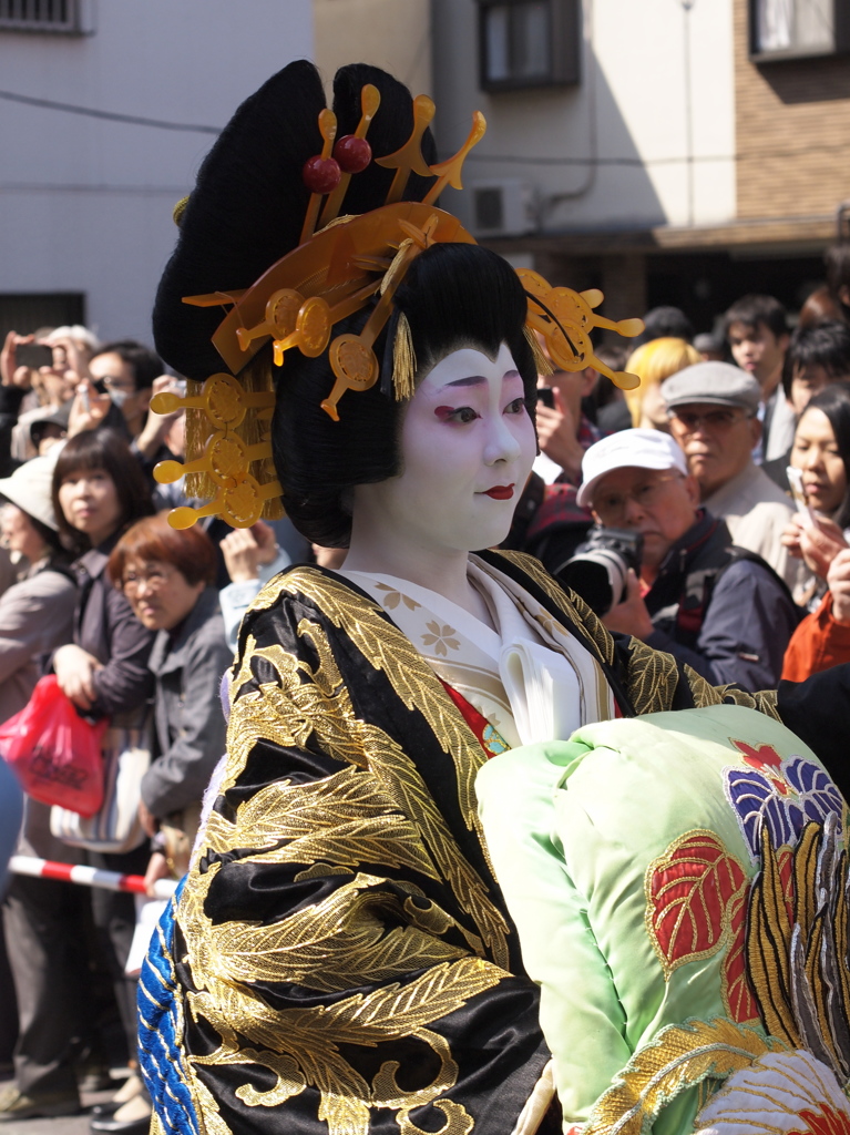 花魁道中　太夫