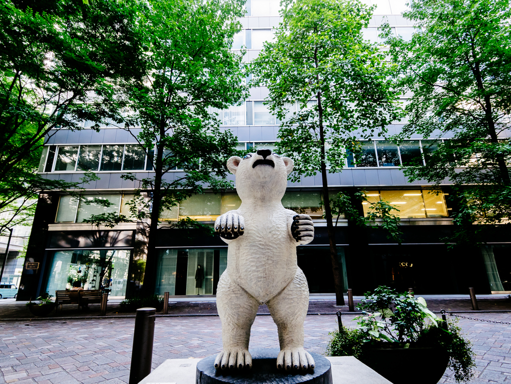 東京の中心で
