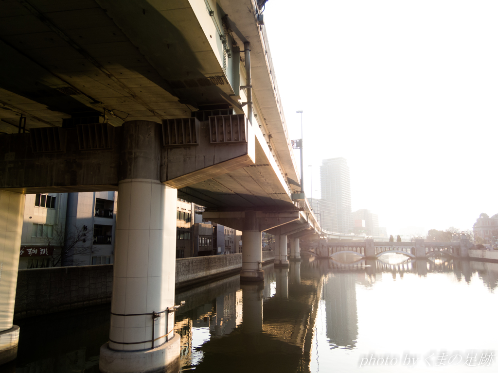 大阪の朝
