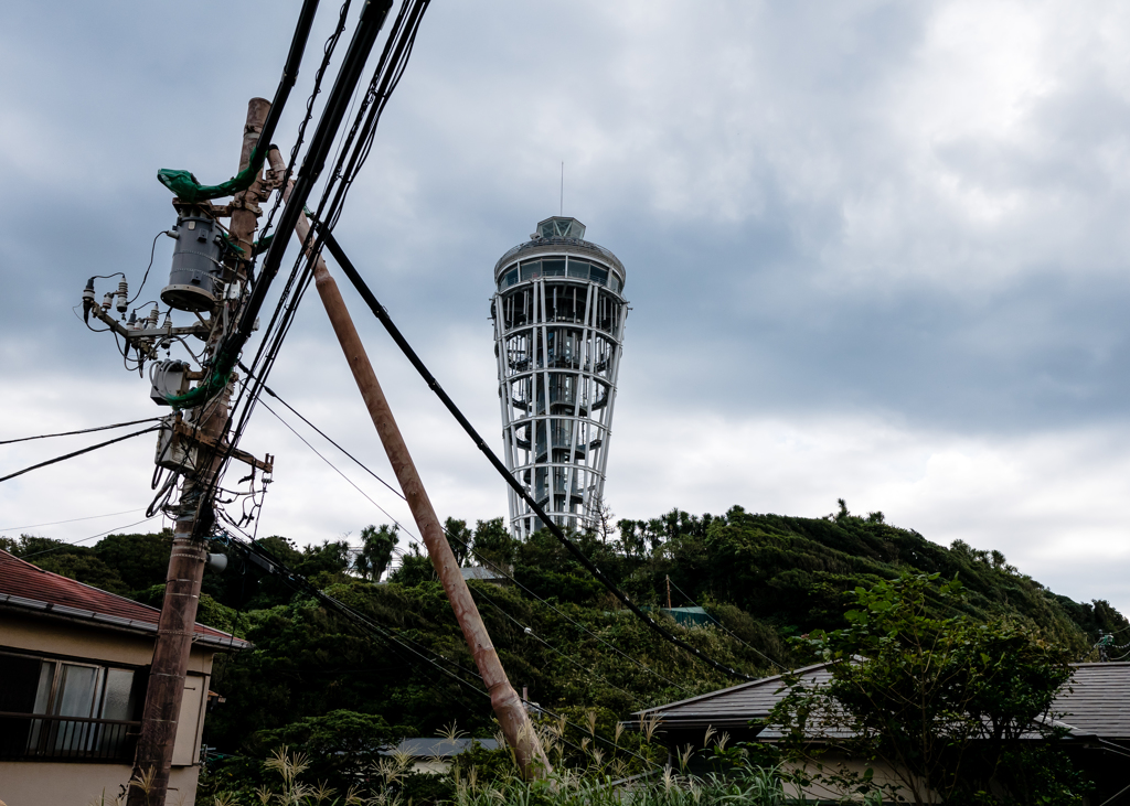 電柱がポイントだったり