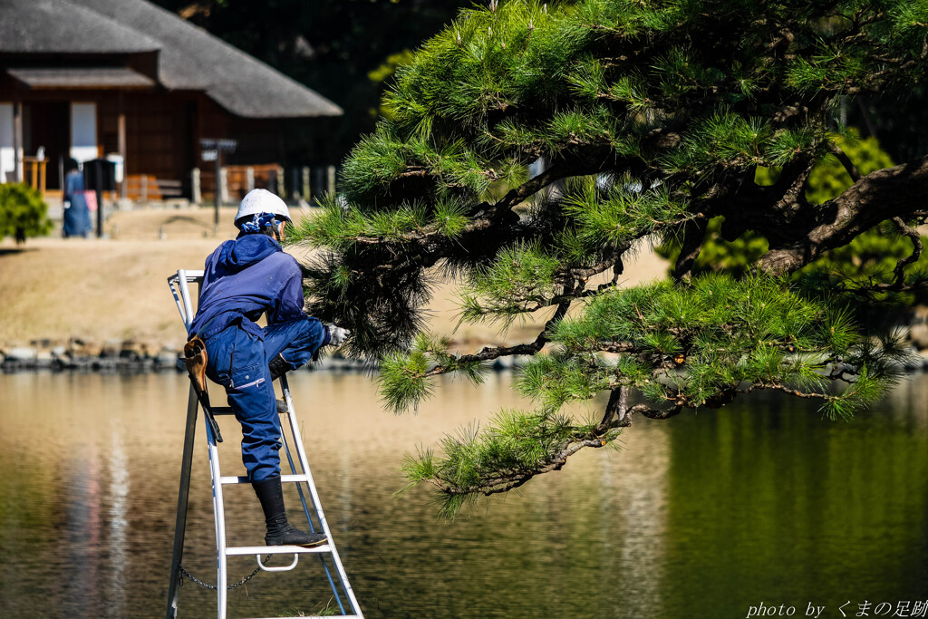 離宮の職人