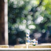 泡が飛び出す
