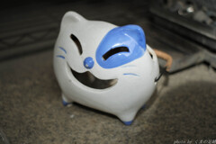 猫に笑われ