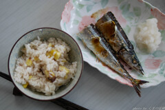 ボケても美味しい栗ご飯