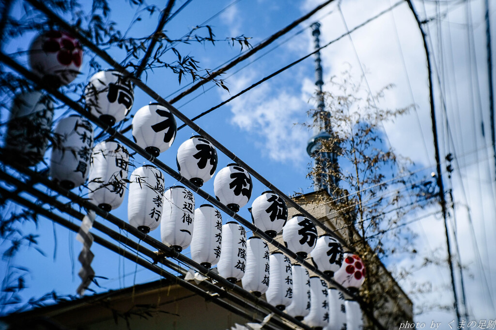 下町は祭りの季節