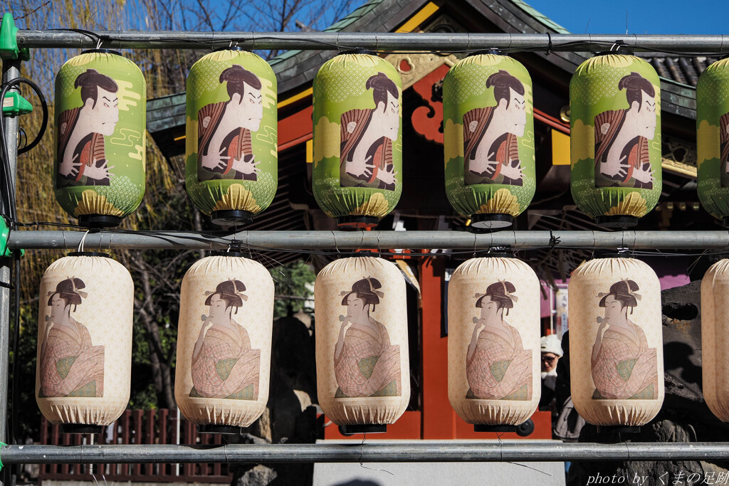 浮世絵提灯