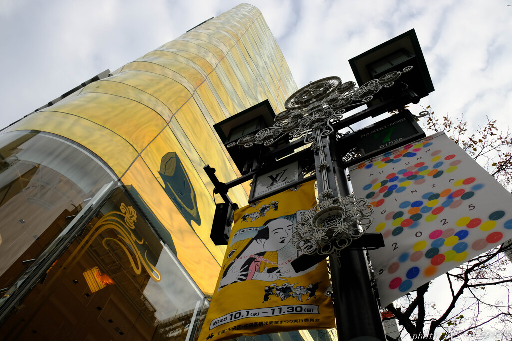 Velviaでお銀座を撮る