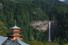 青岸渡寺からの眺め