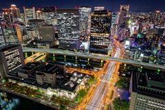 OSAKA night from  Station One Ⅰ