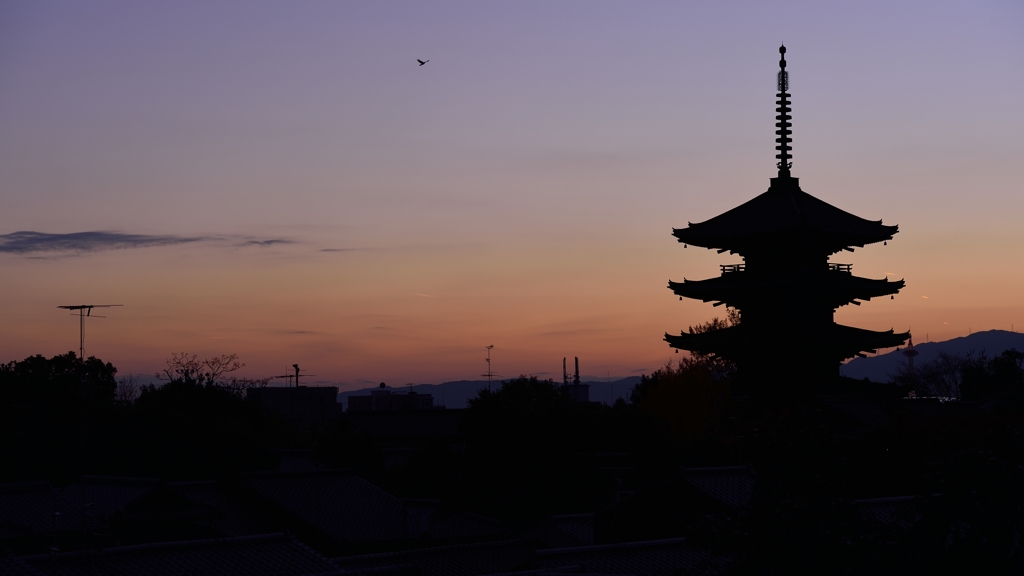 京の夕べ　-晩秋ｰ