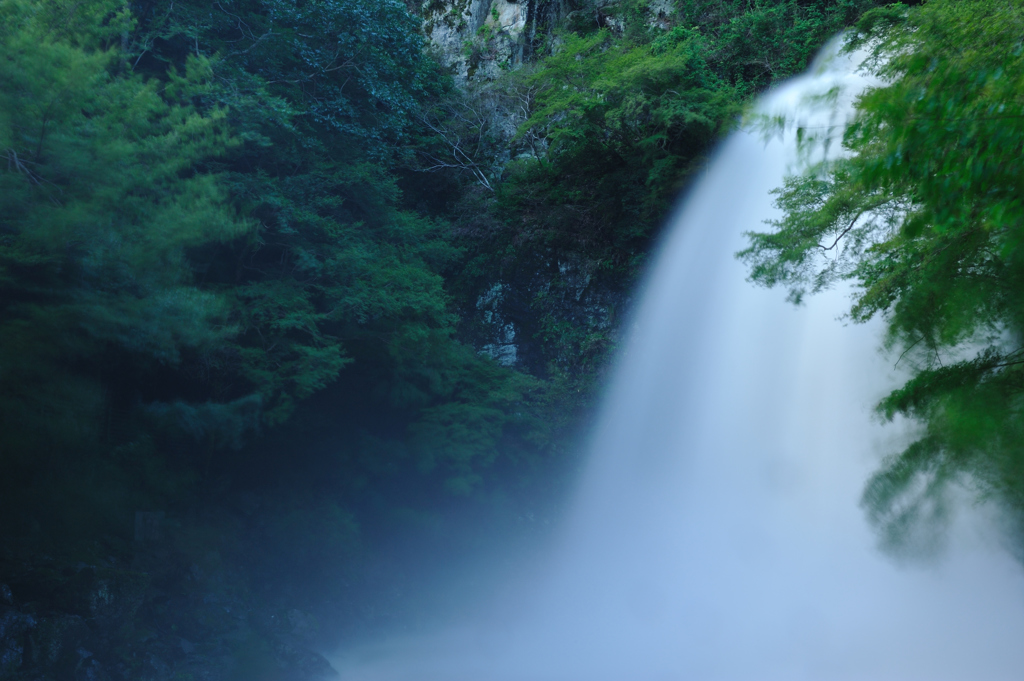 豹変の滝　~箕面の滝~