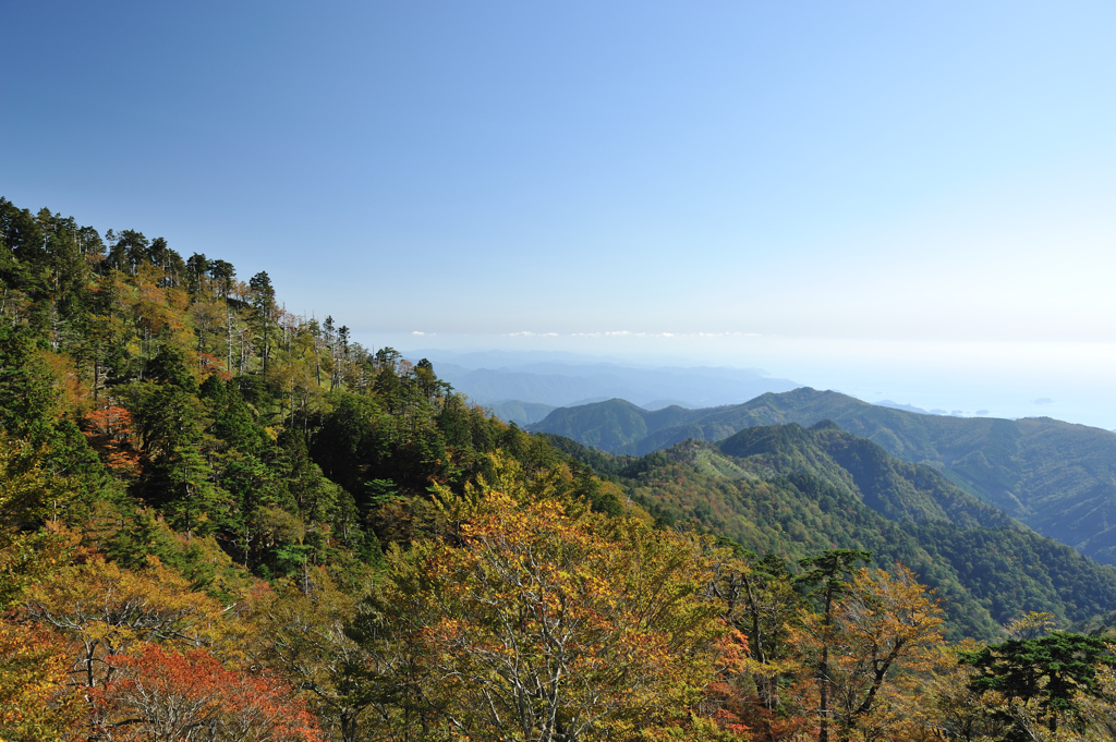 熊野灘を臨む　~”初”大台ケ原~