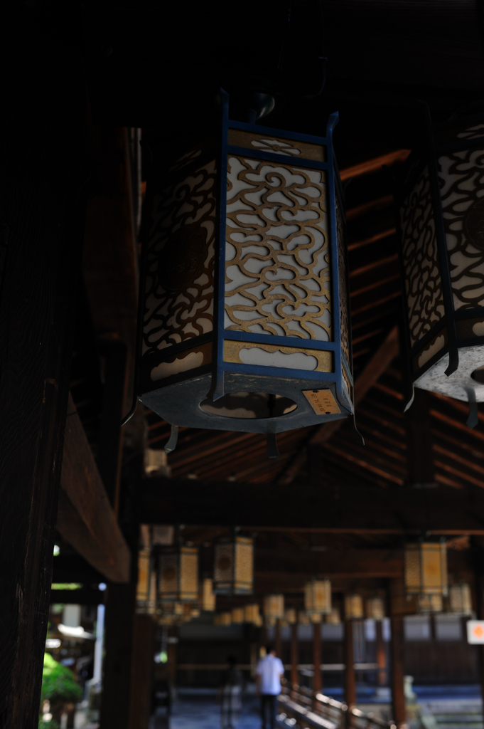 黄檗山萬福寺　灯籠　