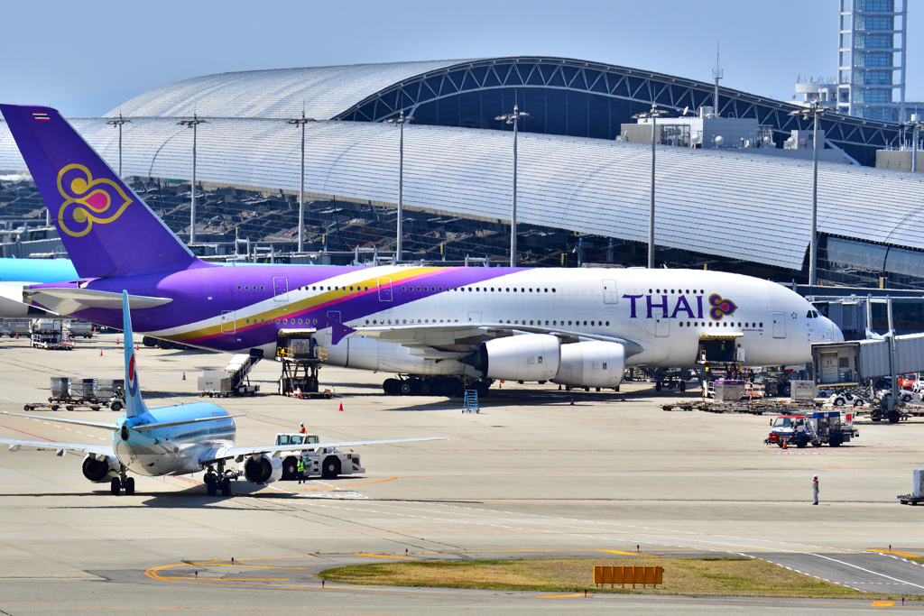 TG A380 in KIX