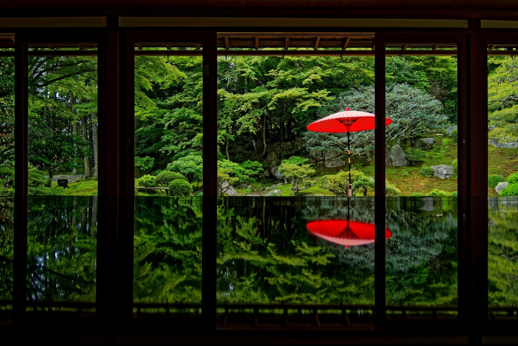 写鏡の庭園　Ⅱ
