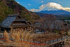 富士山巡礼　-西湖いやしの里根場-