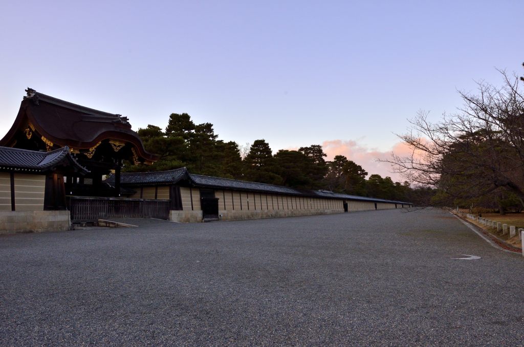 御所の夕暮れ＃２