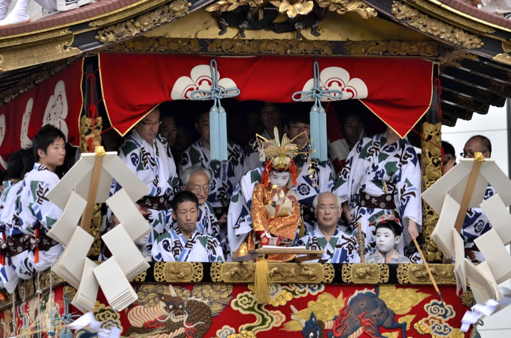 長刀鉾＃４（注連縄切り）