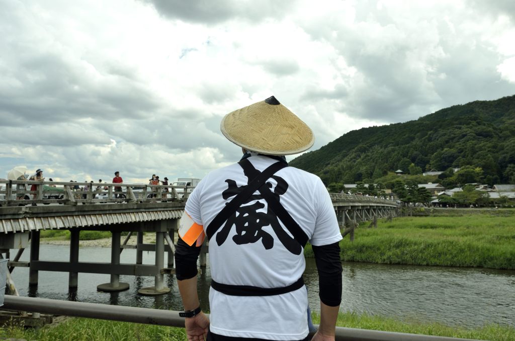 嵯峨野の人力車のお兄さん