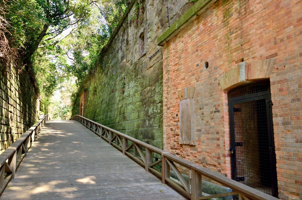 猿島要塞（切通）