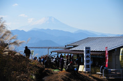 清水茶屋より富士