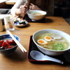 幻の塩ラーメン＆マグロ漬け丼