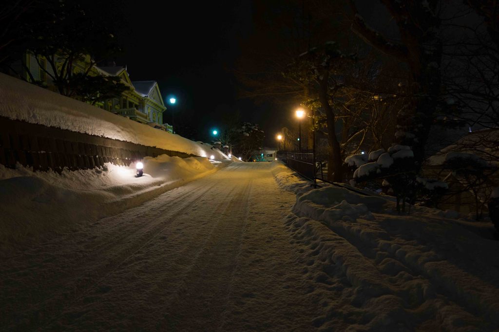 静かな冬の夜