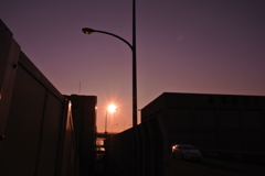 夕方にパシャ！