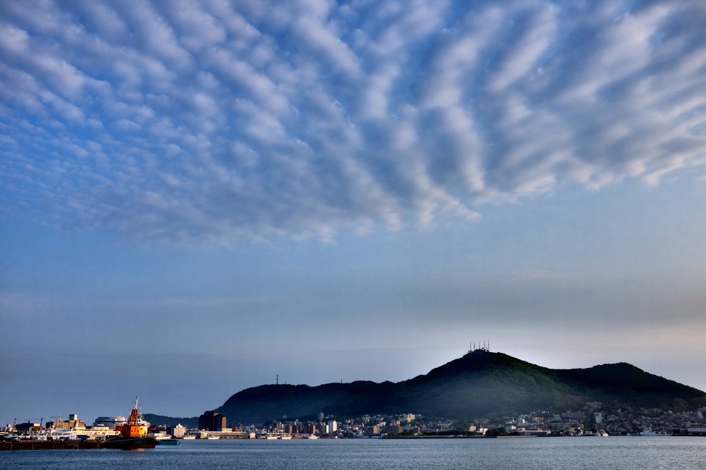 鱗雲の襲来