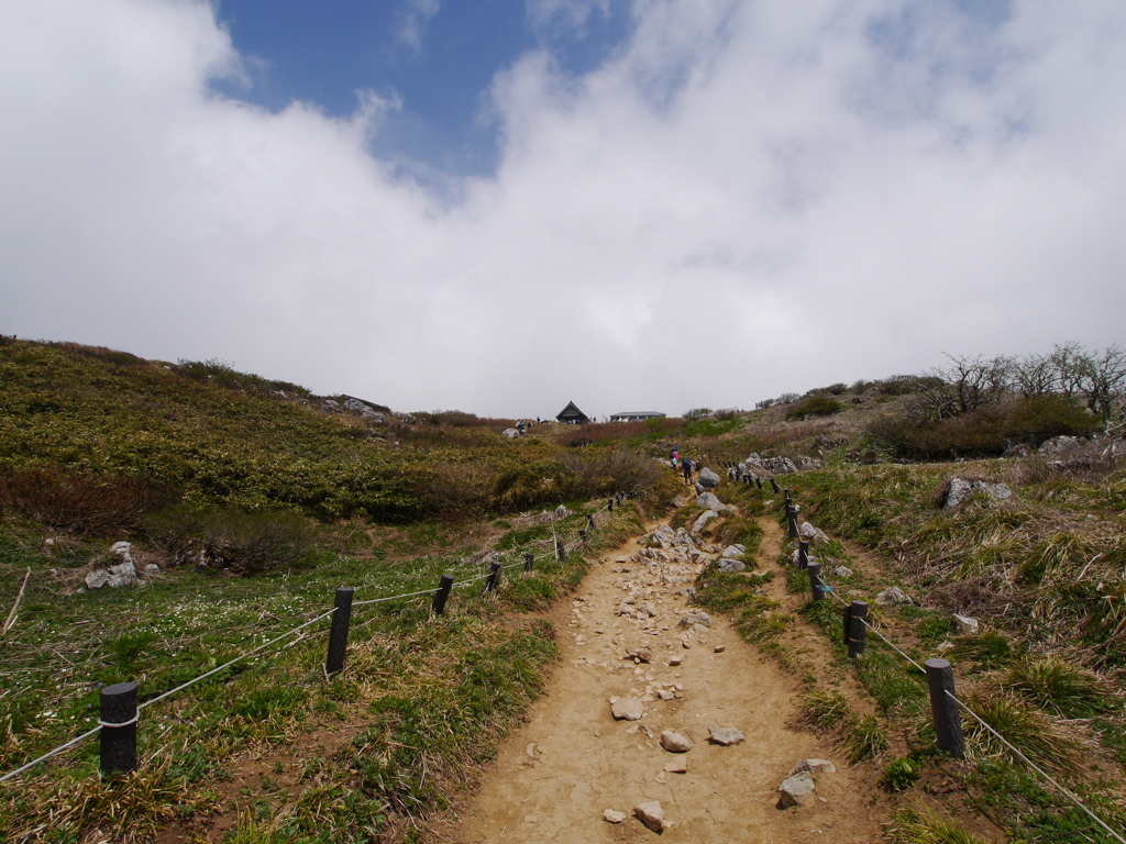 もうすぐ山頂