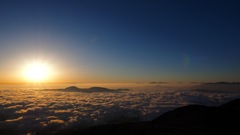 乗鞍岳からの御来光