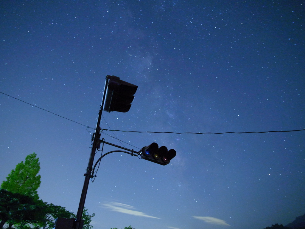 今夜の天の川