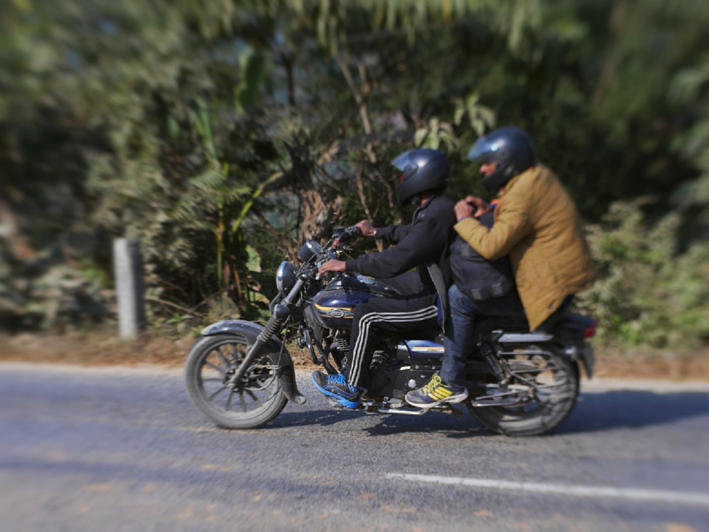 Panning shot with Trio28 lens