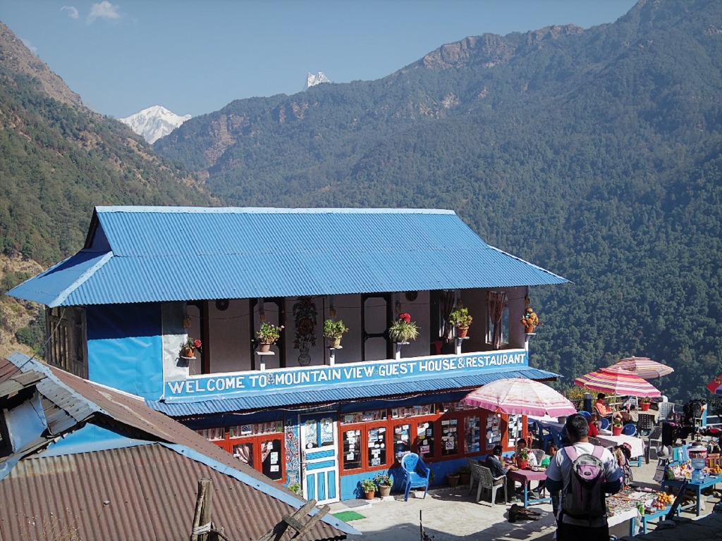 Lodge on a valley