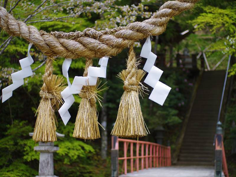 Entrance of shrine in TABITO village(田人、