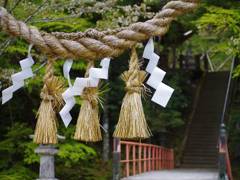 Entrance of shrine in TABITO village(田人、