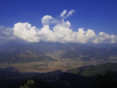 Pokhara city from Sarangkot