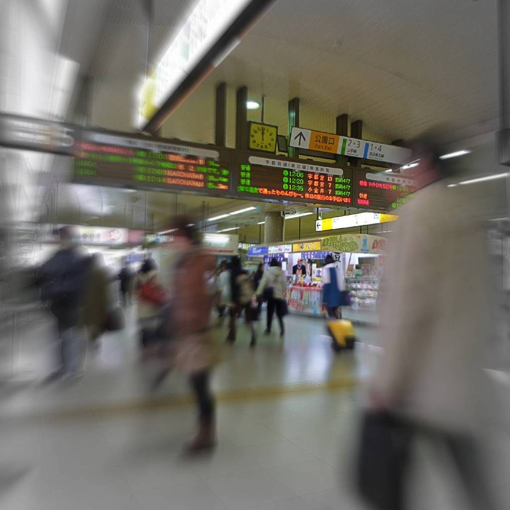 UENO railway station