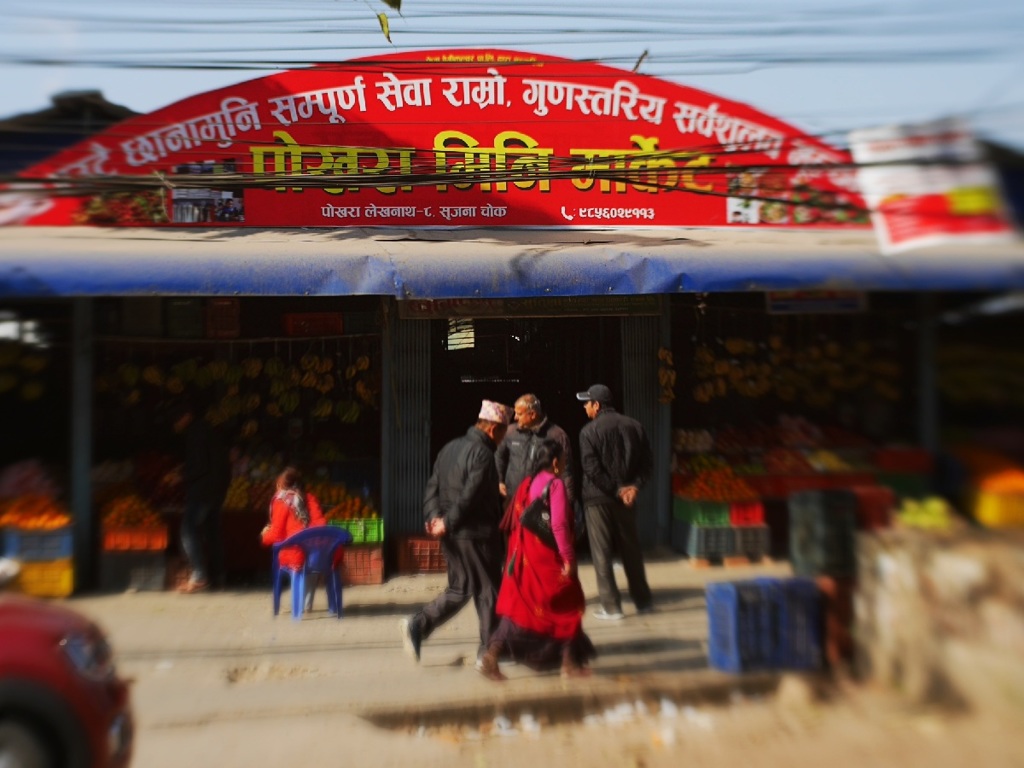 Market in Pokhara