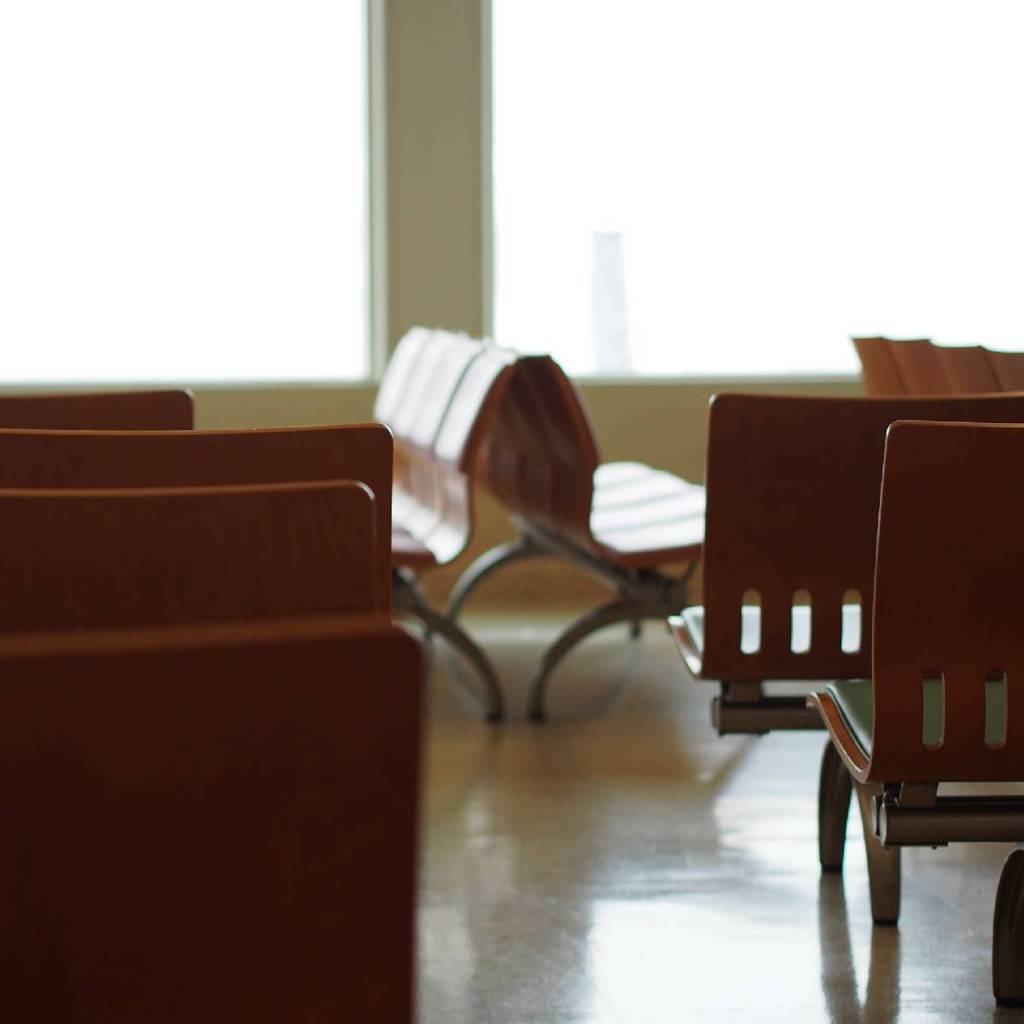 Chairs in airport