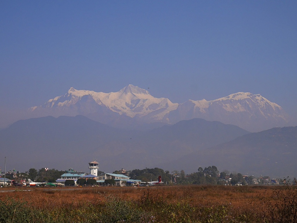 Annapurna through airport