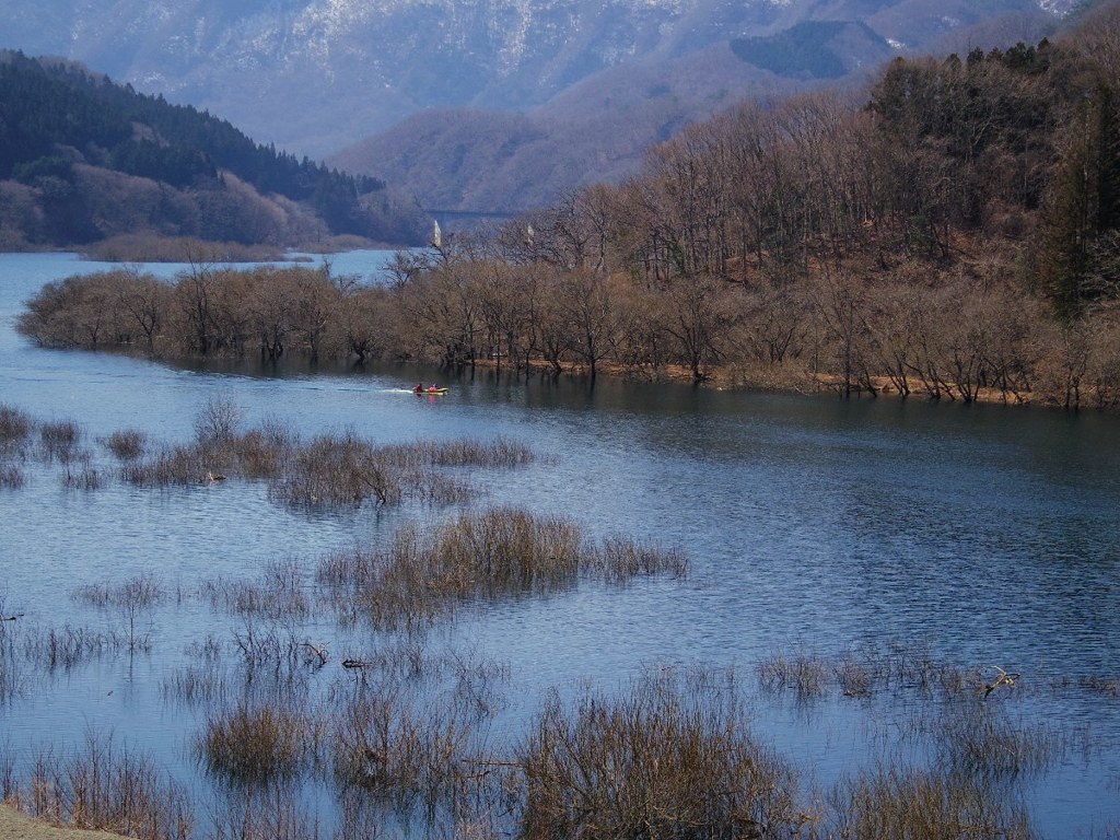 KINU river in early spring