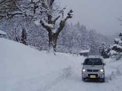 Enjoy snow driving 