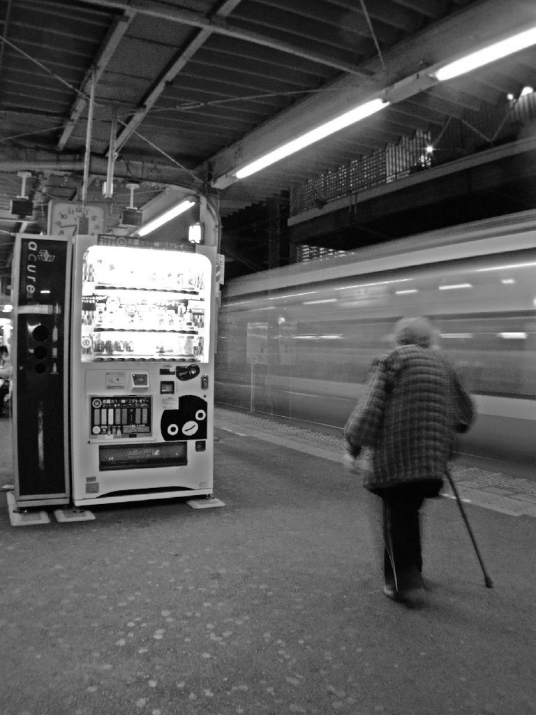 取手駅にて