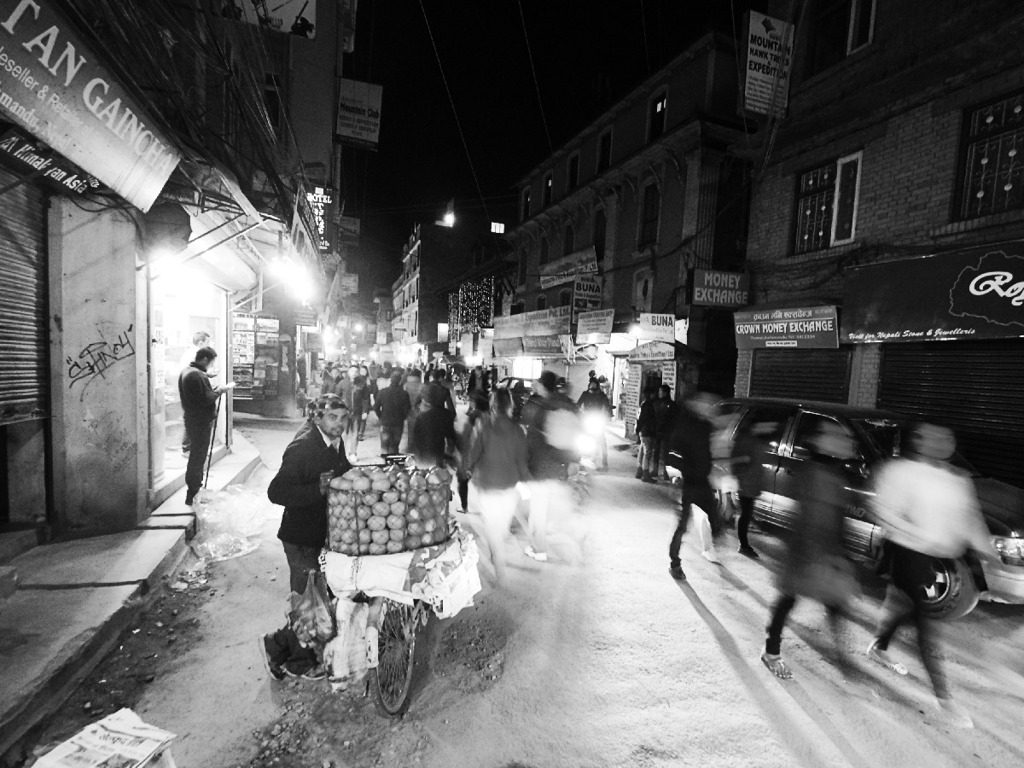 Thamel at night