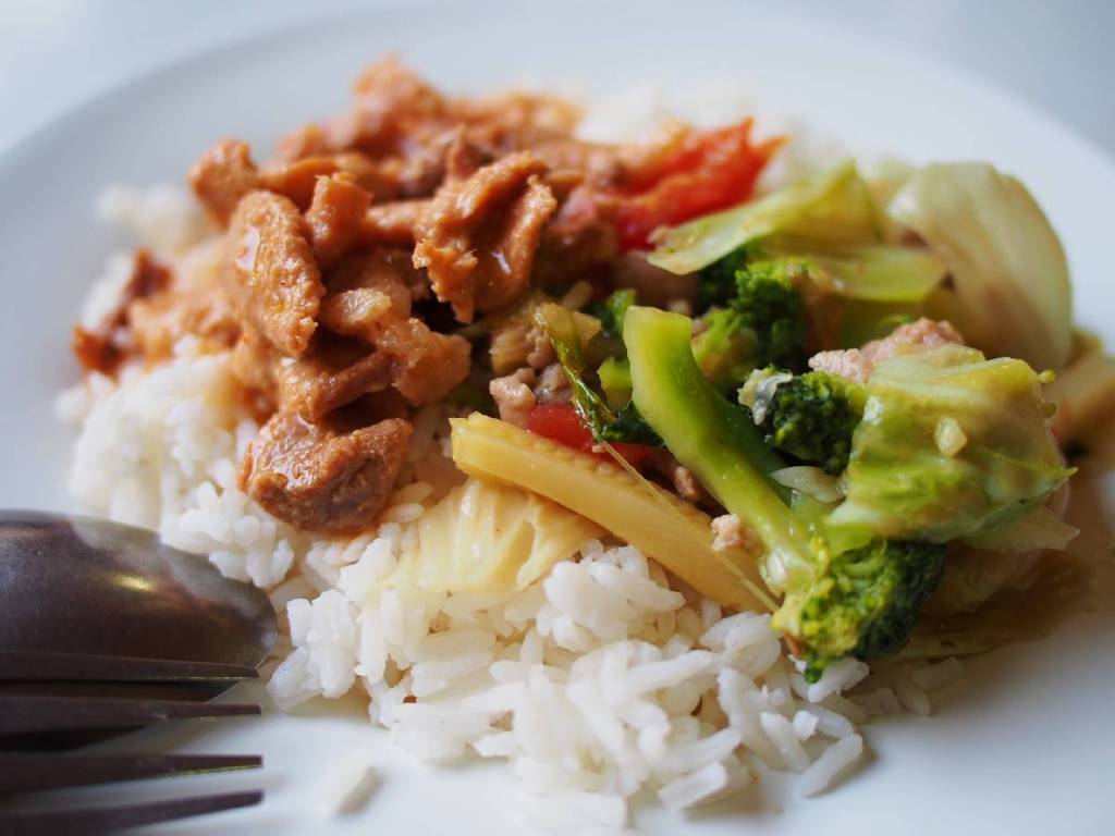 Thai-food at Canteen of Khon Kaen Univ.