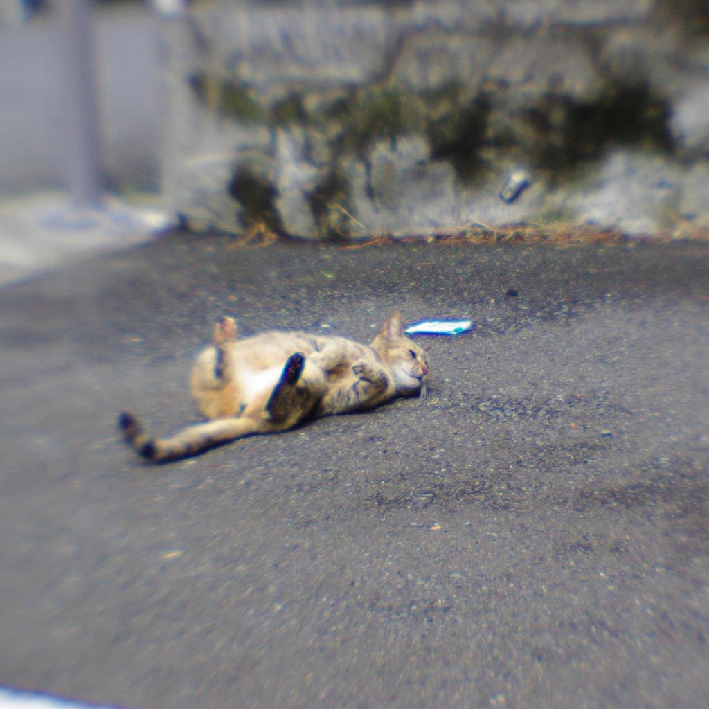 Cat (Yokosuka, Lensbaby)
