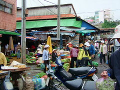 Đà Lạt の市場にて