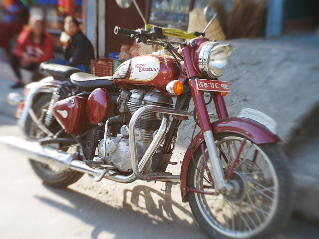 Royal Enfield, brown