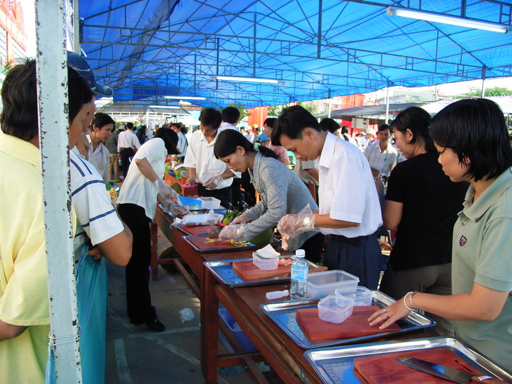 Ben Tre 省で行われた果物品評会